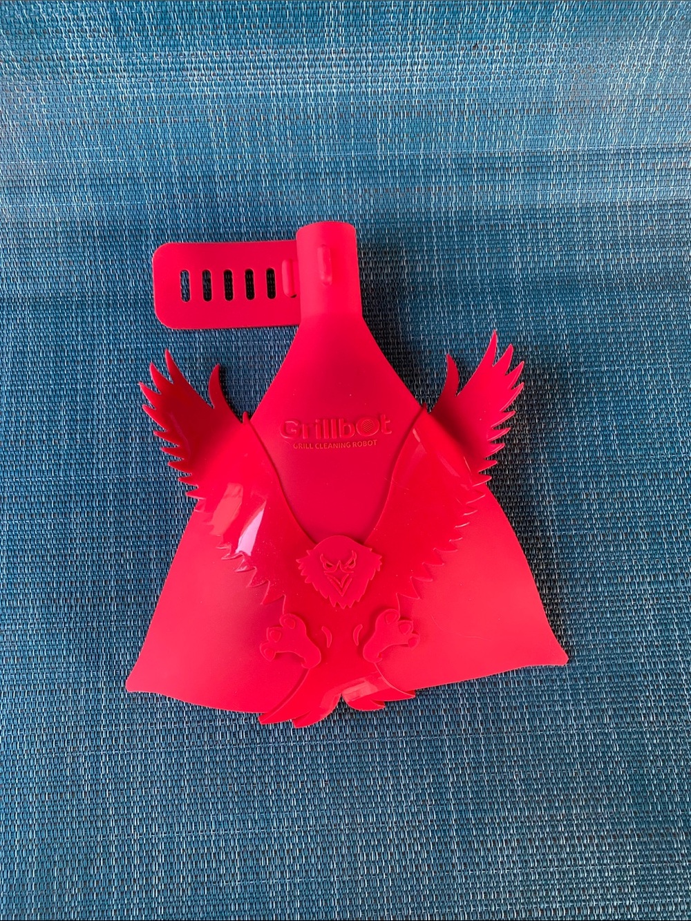 Grillbot Red Silicone Heat Shield for BBQ Tools